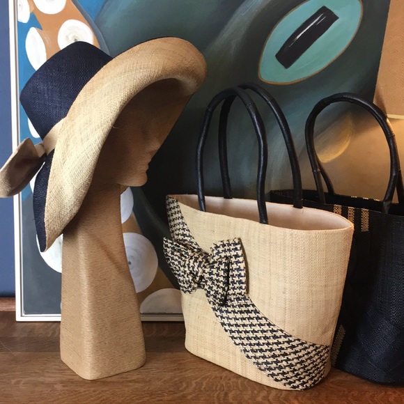 Raffia Wide Brim Hat - Picture 8 of 8